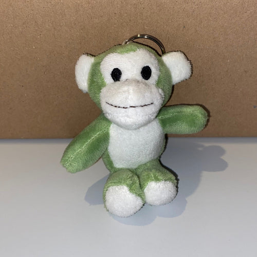 Groene aap sleutelhanger