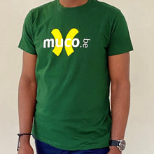 Afbeelding in Gallery-weergave laden, Groen heren t-shirt