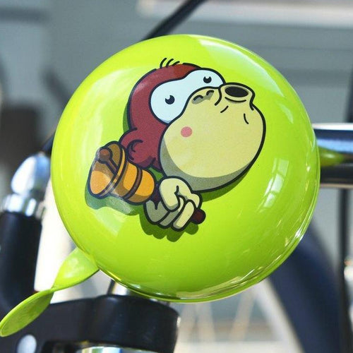 Lichtgroene Fietsbel